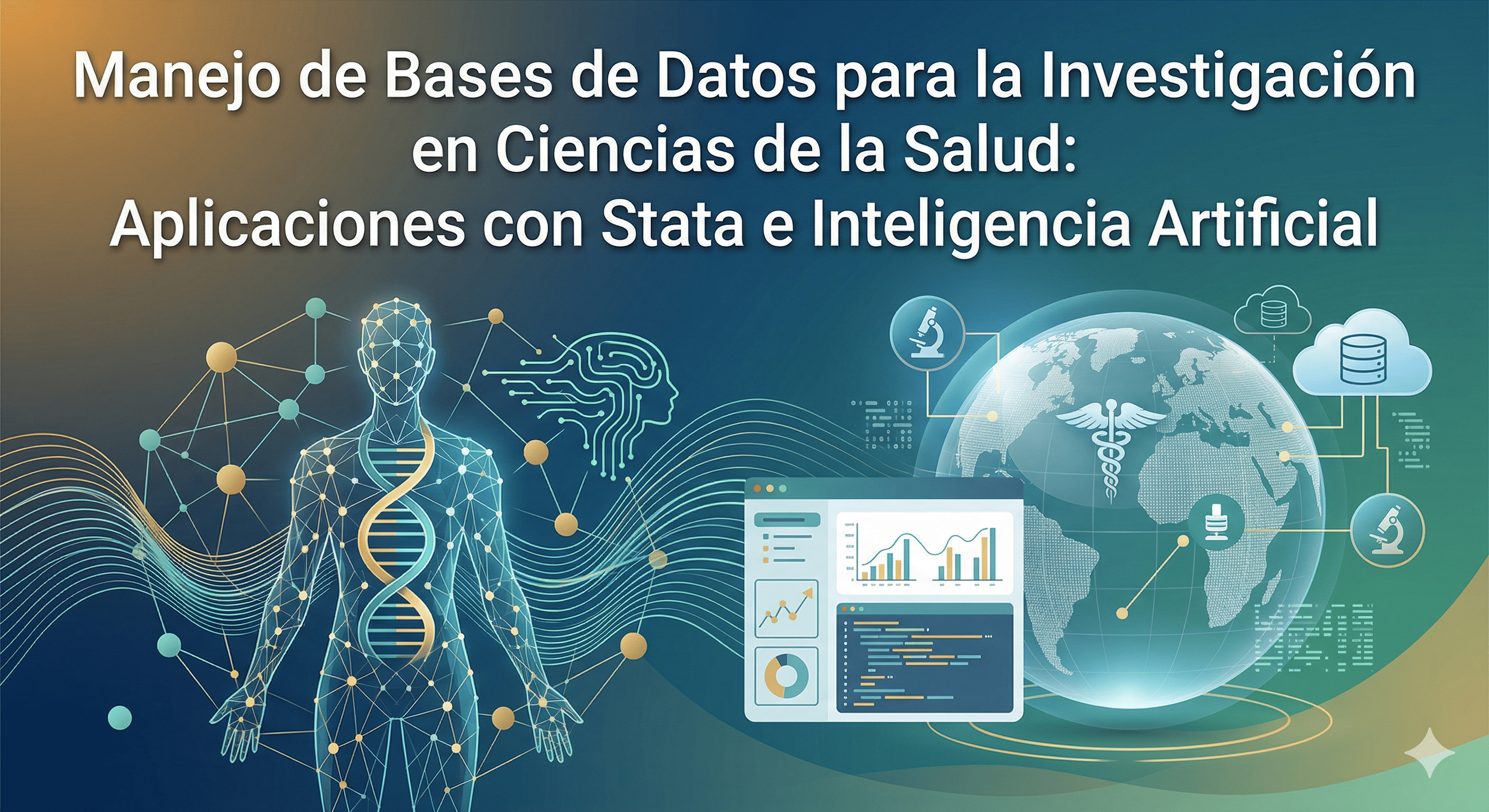 Manejo de Bases de Datos para la Investigación en Ciencias de la Salud: Aplicaciones con Stata e Inteligencia Artificial
